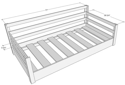 Custom Build Porch Swing Bed